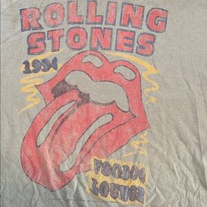 The Rolling Stones Green Graphic Tee 1994 Voodoo Lounge XXL